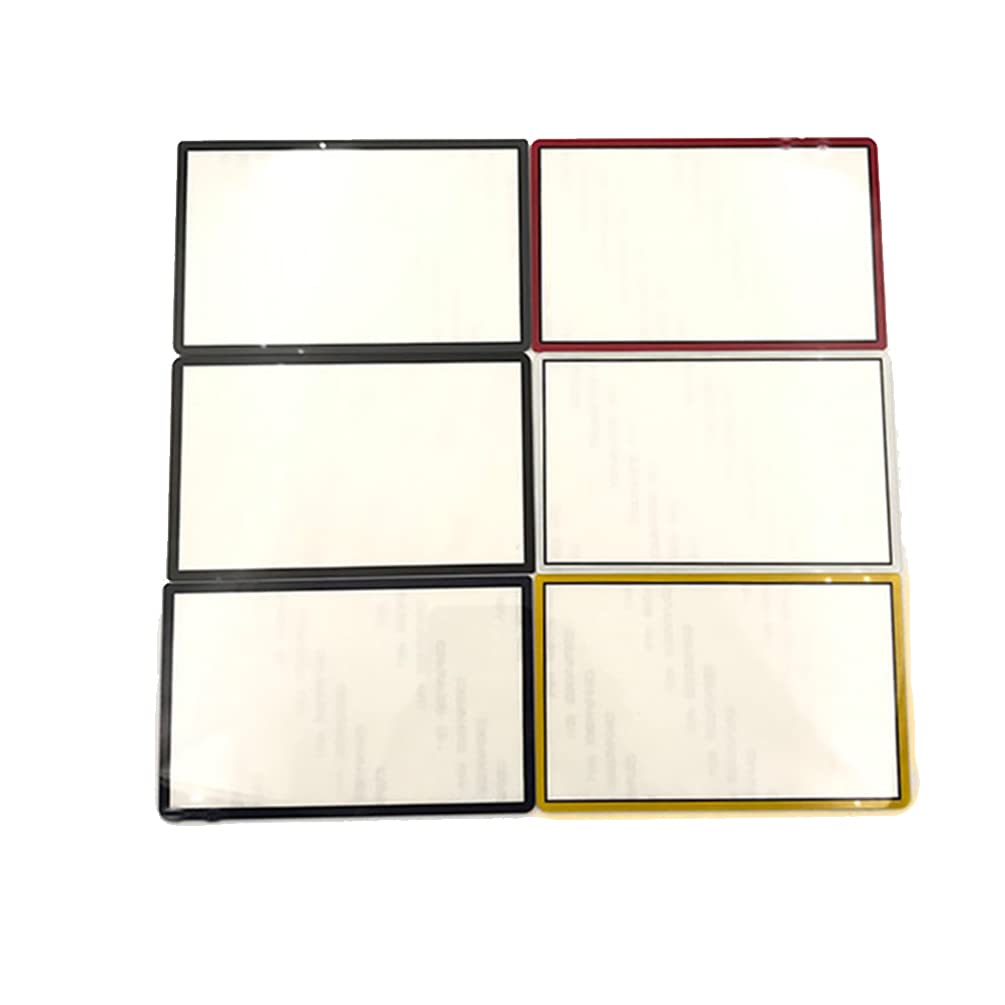 Top Mirror Glass Faceplate LCD Screen Repair Parts (Yellow) K94417