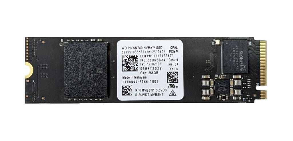 256GB M.2 PCI-e GEN 4X4 NVME Internal Solid State Drive 2280 B606