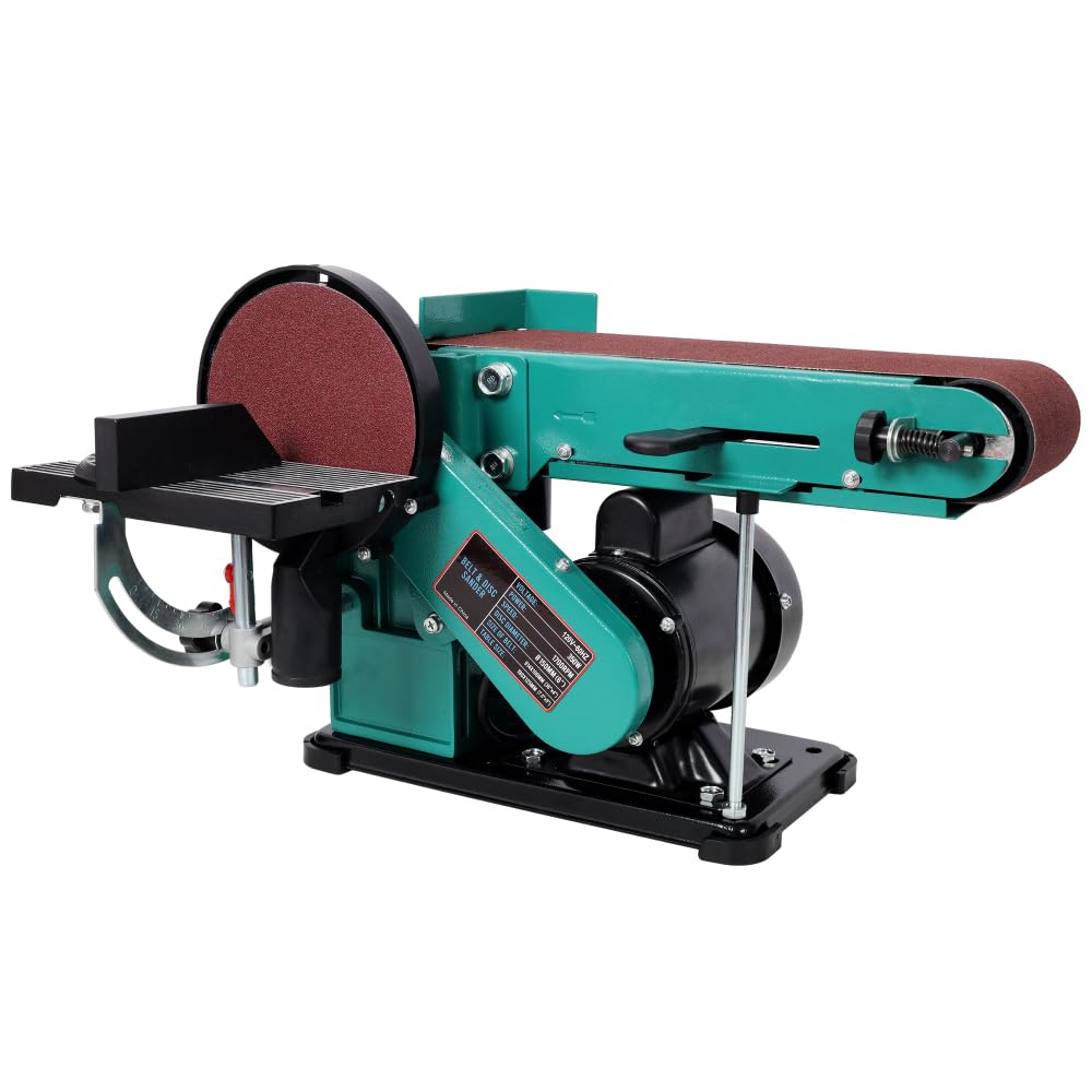 4" x 36" Belt Sander with 6" Disc 120V Bench Top Sander L9148