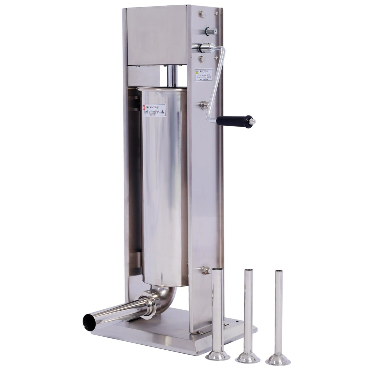 Stainless Steel Vertical Sausage Stuffer 15LB/7L U99467