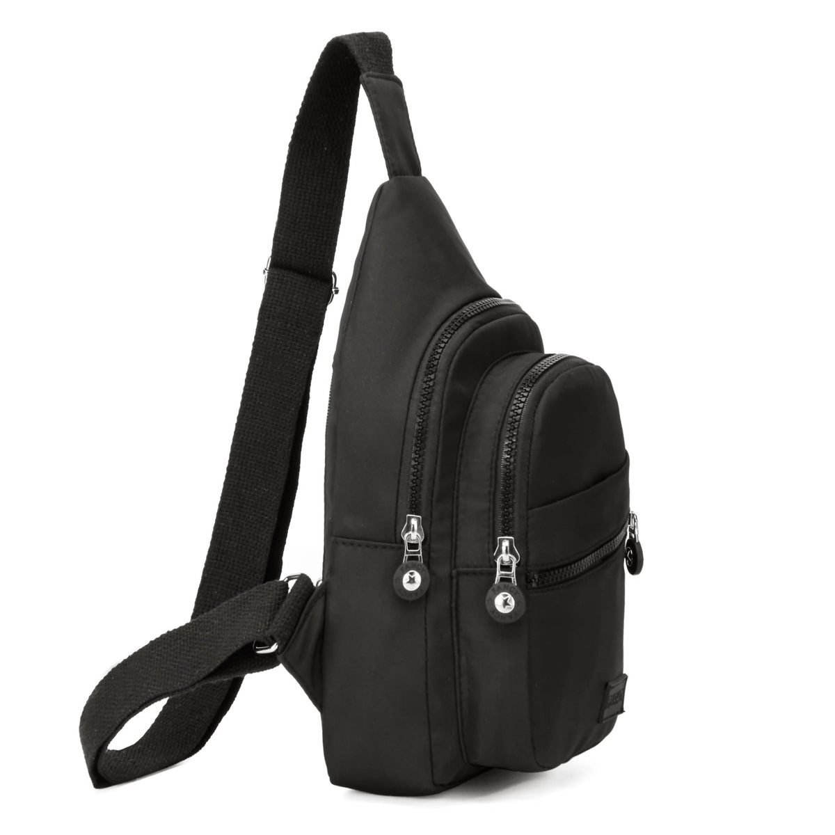 Small Black Sling Crossbody Bag X38604