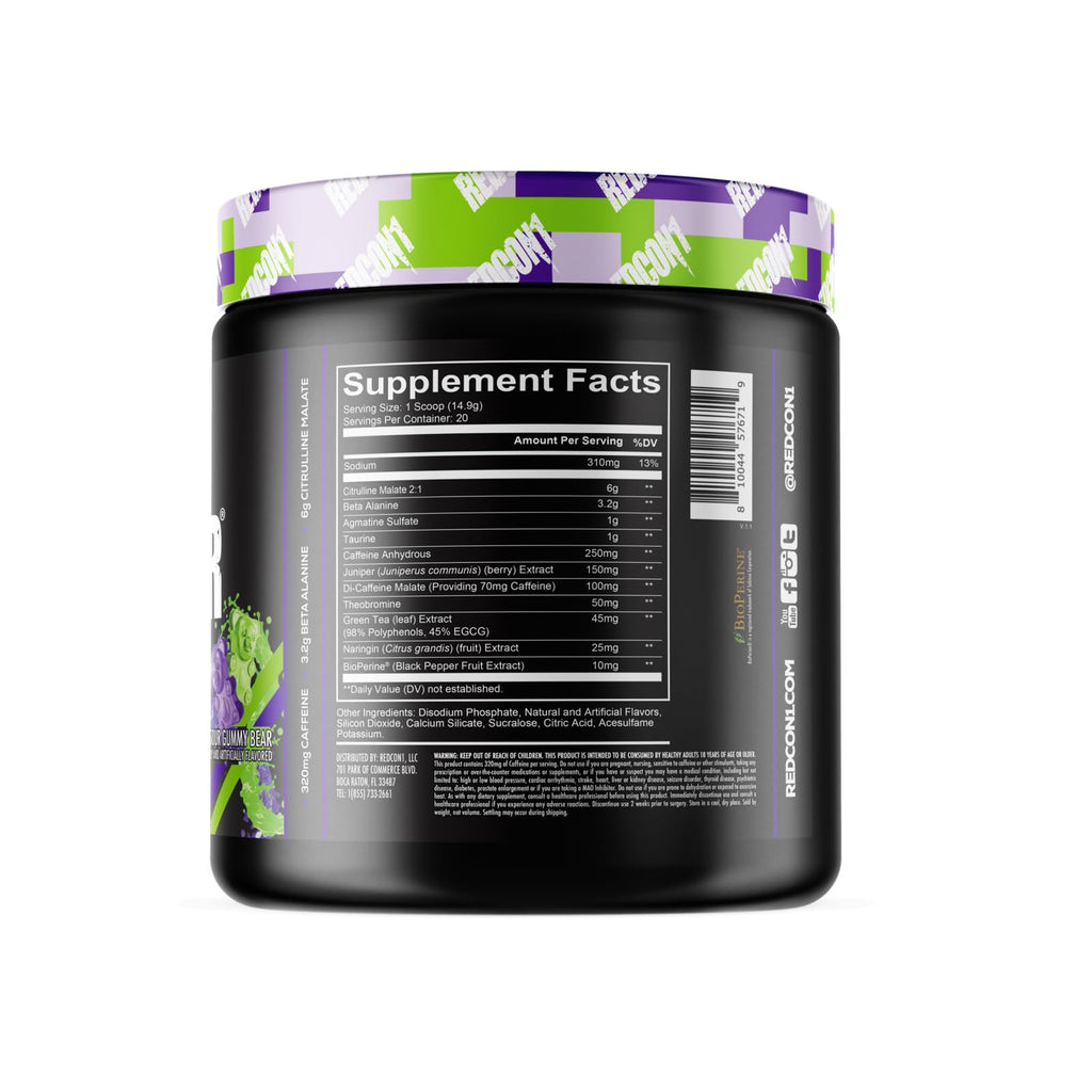 Pre Workout Powder 20 Servings P4601