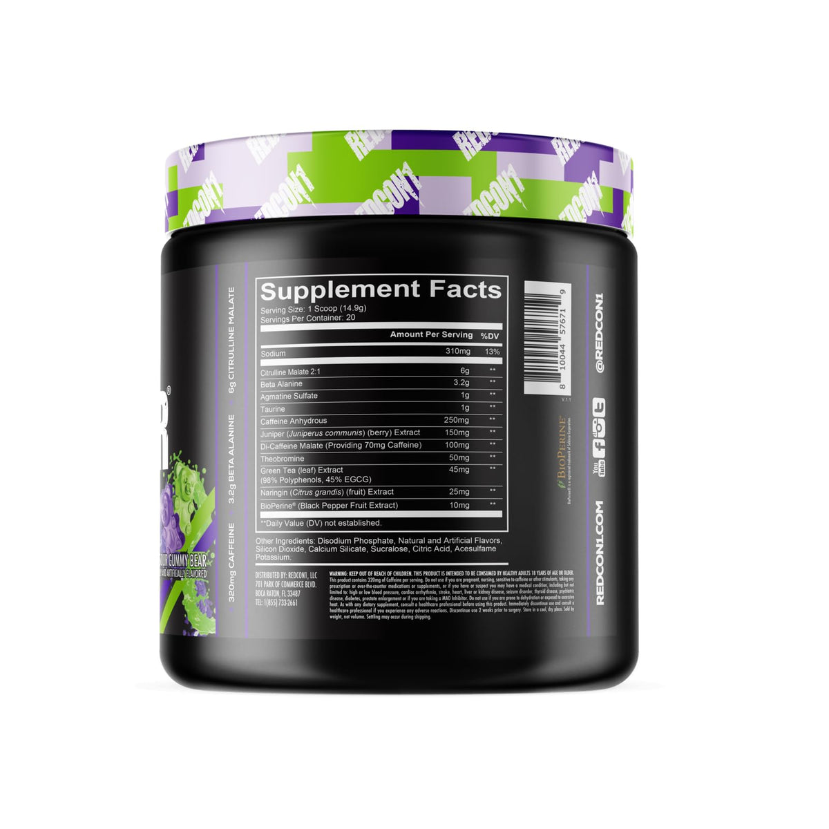 Pre Workout Powder 20 Servings P4601
