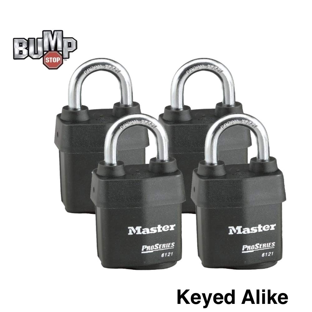 High Security Padlocks with 8 Keys A809086