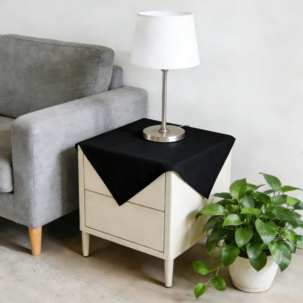 2 Pack 30x30 Inch Washable Tablecloth P2394