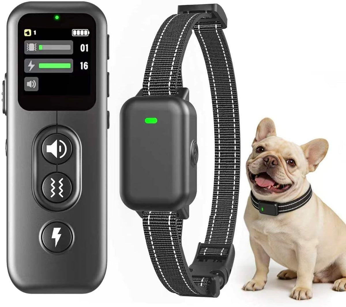 Ultra-Small IPX8 Dog Training Collar with Beep & Vibration & Shock K152267