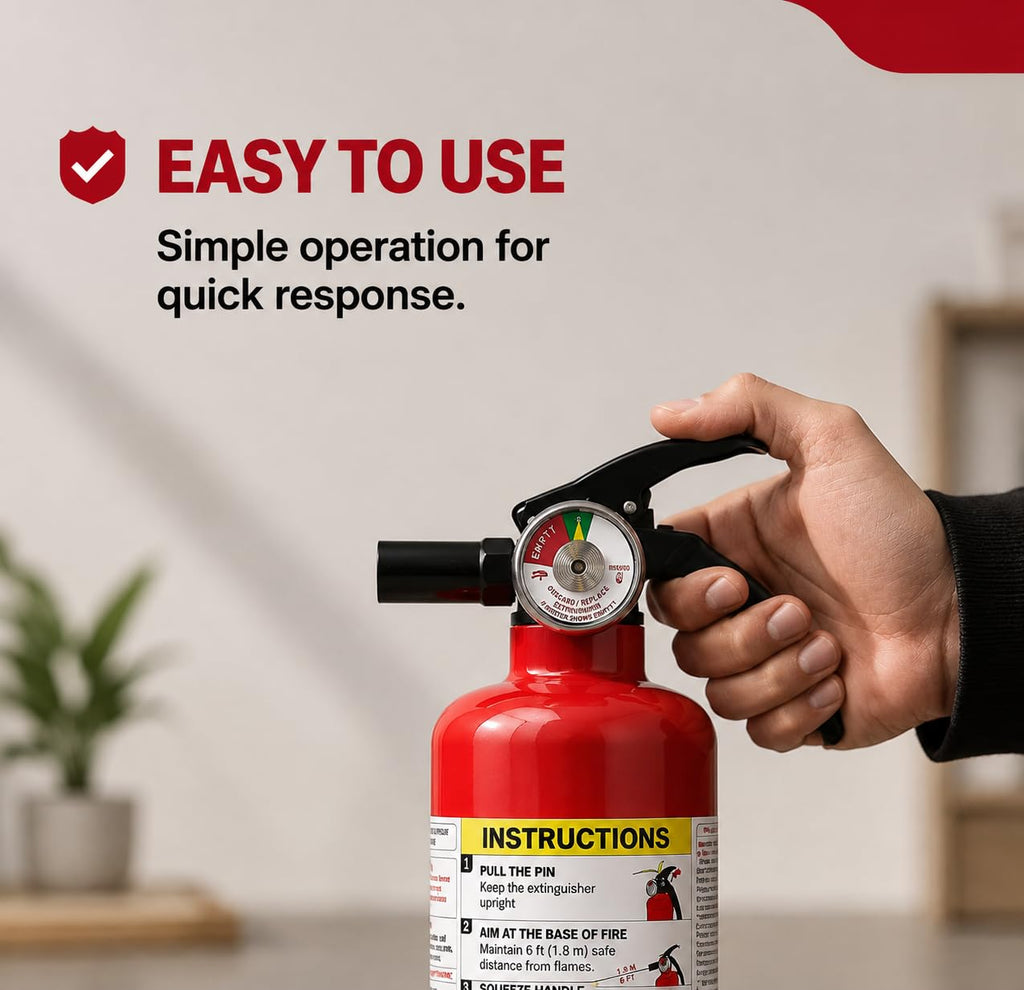 2.5 lb Dry Chemical ABC Fire Extinguisher T327515