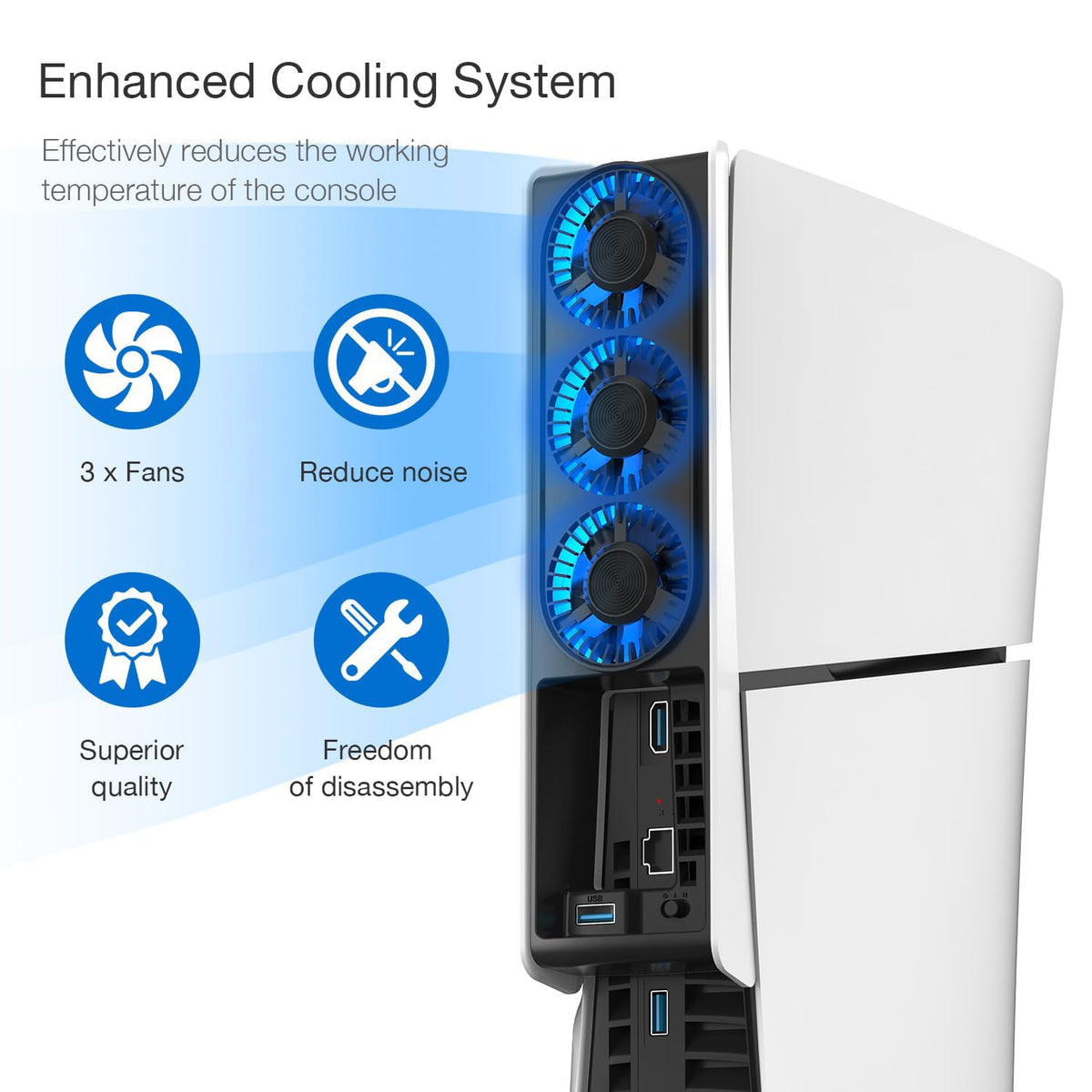 Cooling Fan with LED Light G178843