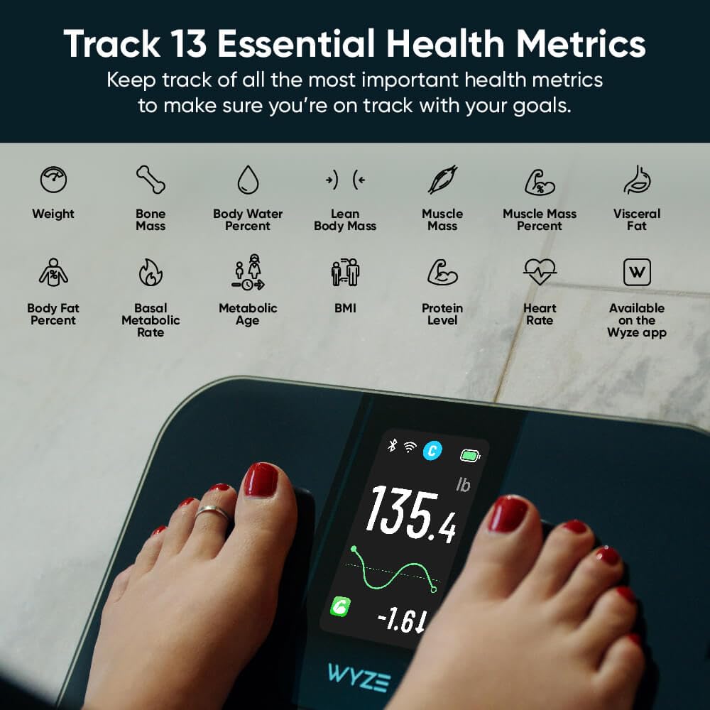 Smart Scale for Body Weight, BMI & Muscle Mass W2900