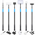 6 in 1 Aquarium Cleaning Tool Kit with Telescopic Long Handle C571