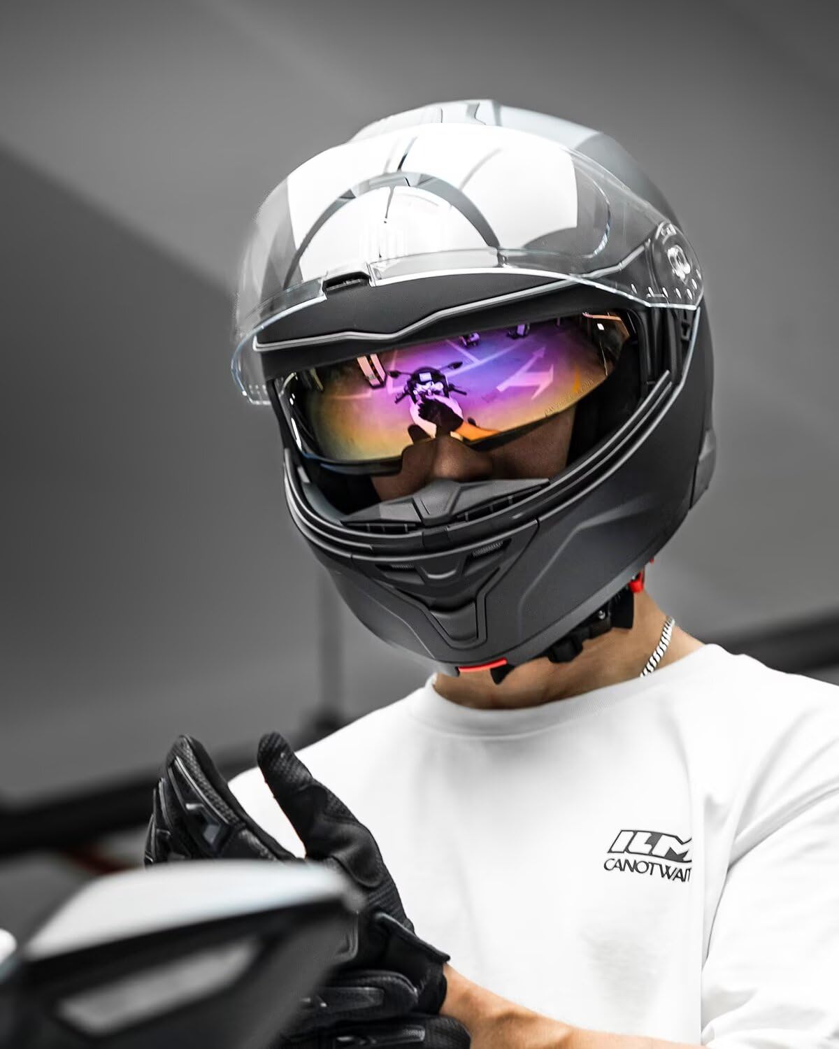 Motorcycle Helmet Modular Full Face M7844