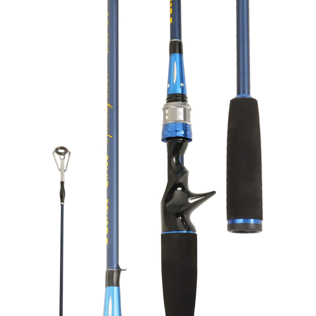 2-Piece 7-Feet Graphite Baitcast Fishing Rod O4347