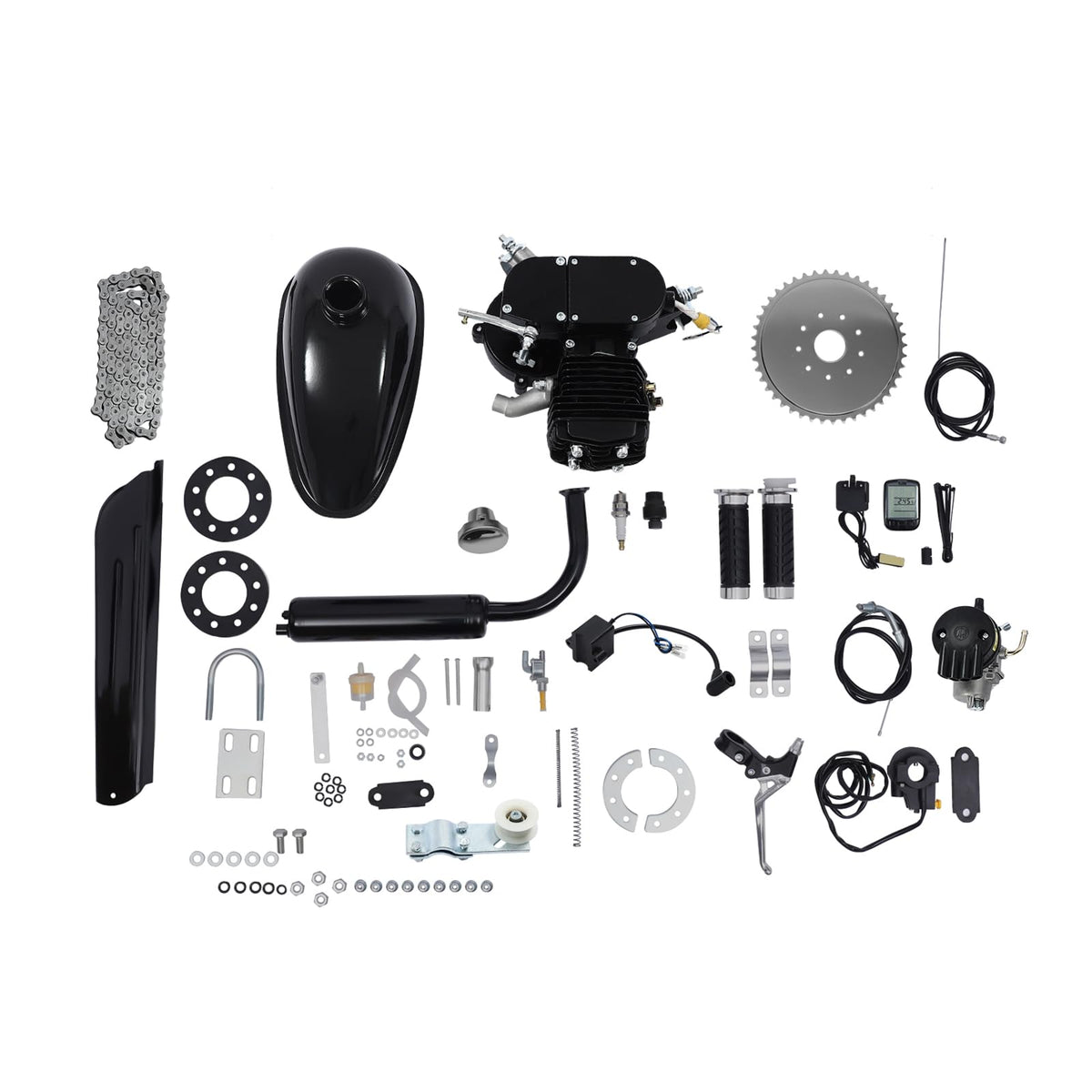 80cc 2 Stroke Single-Cylinder Bicycle Motor Kit L4008