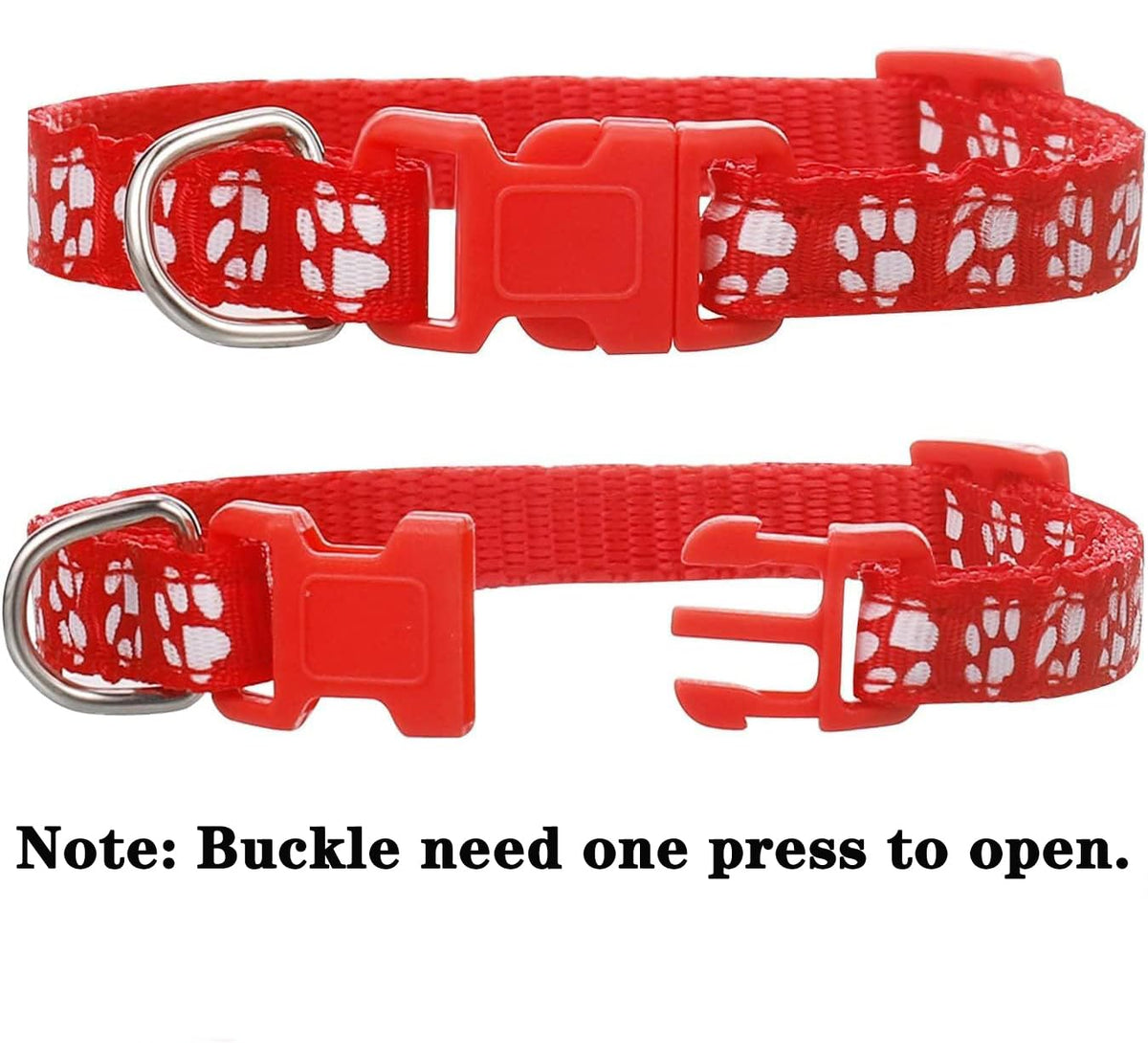 12 Pack Adjustable Puppy Collars I695672