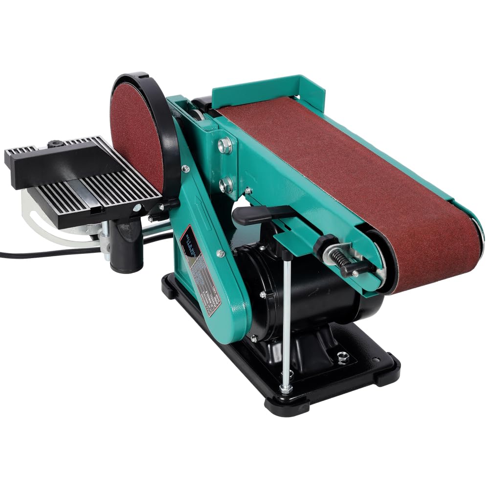 4" x 36" Belt Sander with 6" Disc 120V Bench Top Sander L9148