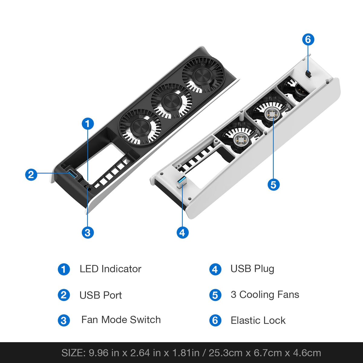 Cooling Fan with LED Light G178843