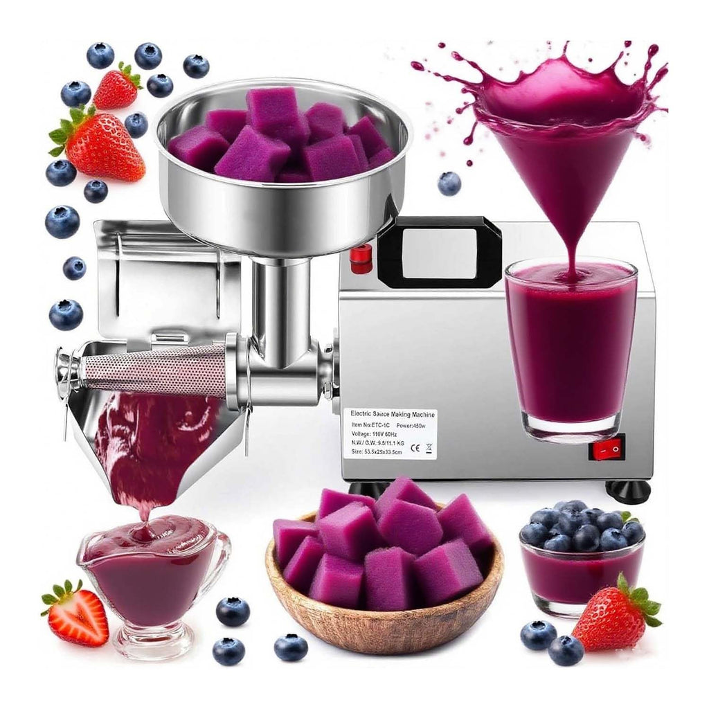 450W Stainless Steel Electric Tomato Strainer L2316