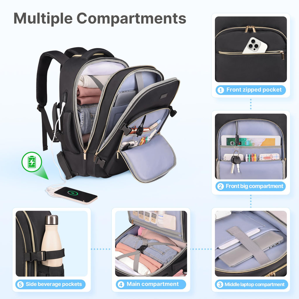 Rolling Backpack with Wheels X390