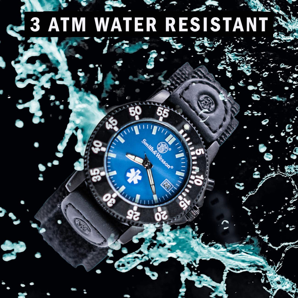 Men’s Tactical Field Watch with Backlight, 3ATM Water Resistant, Quartz, 40mm P5558