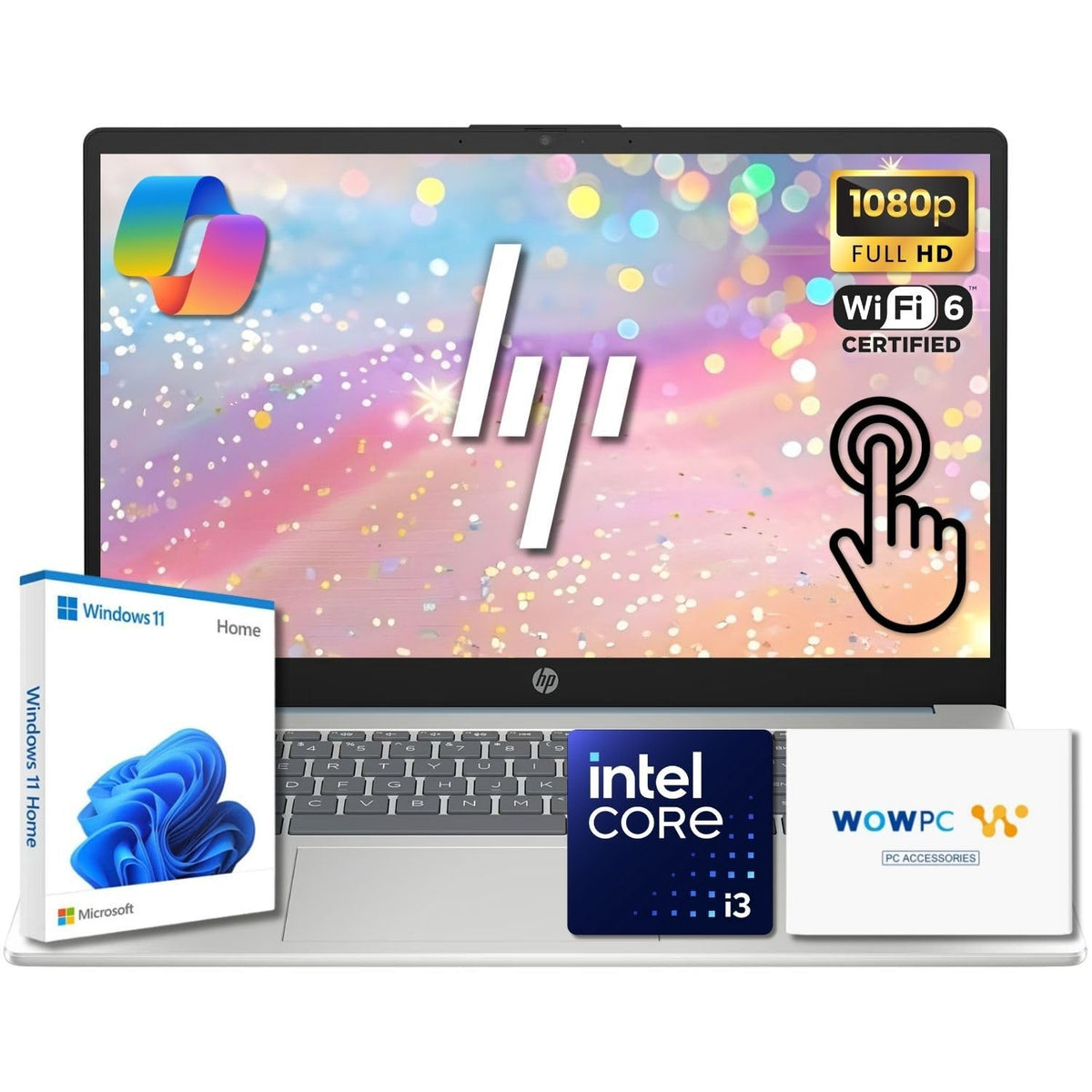 15.6" FHD Touchscreen Laptop Intel Core i3 8GB 256GB SSD X8309