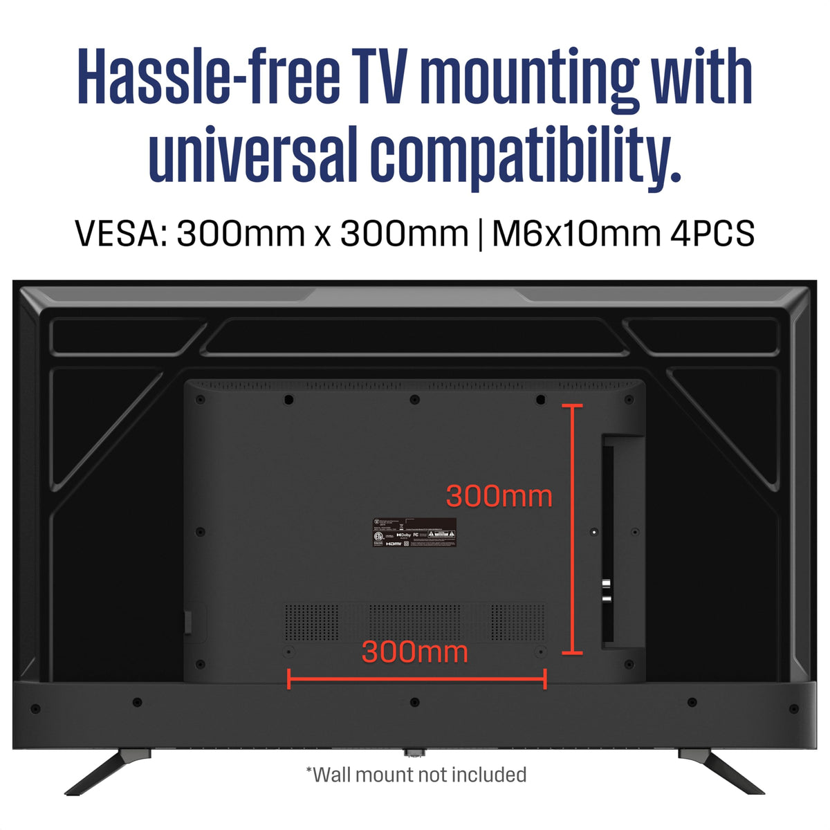 43-inch 4K UHD Smart LED TV V887080