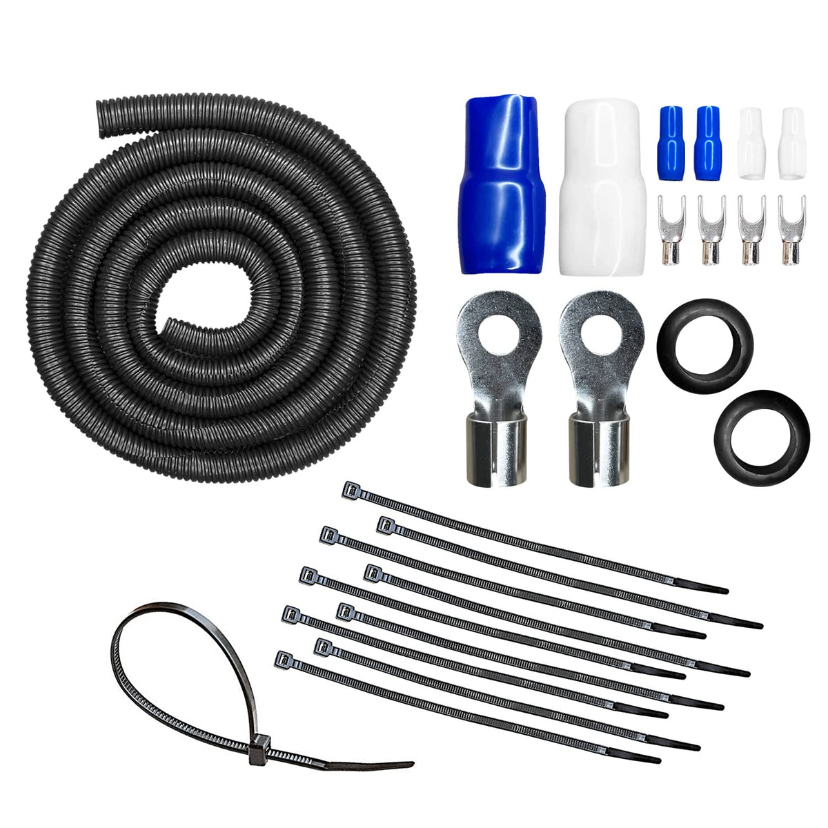 1/0 Gauge OFC Amp Wiring Install Kit L9461