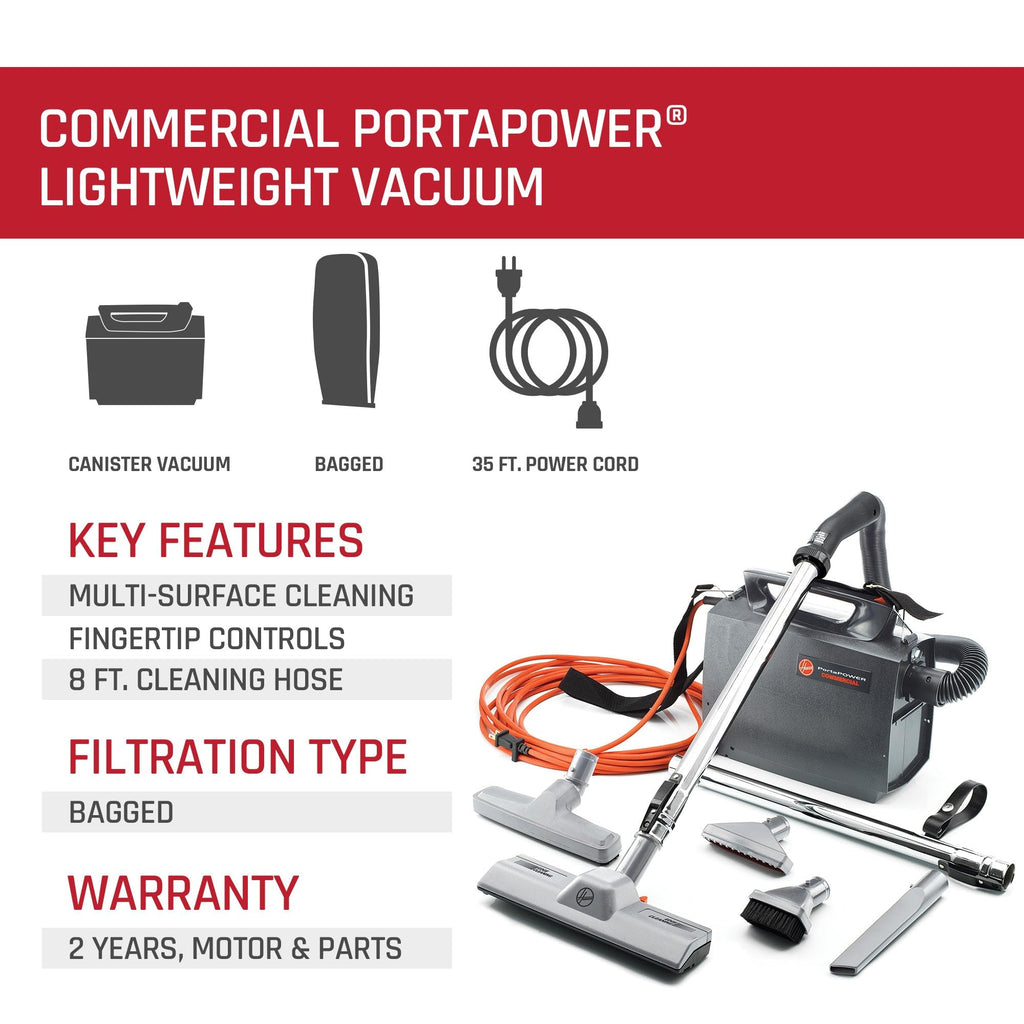 Commercial Canister Vacuum Cleaner T10326