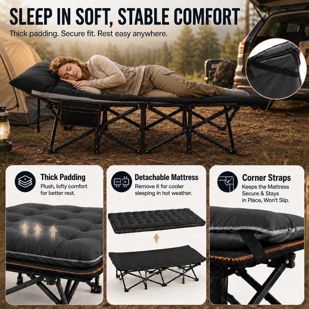 32'' XXL Oversized Camping Cot Y38323