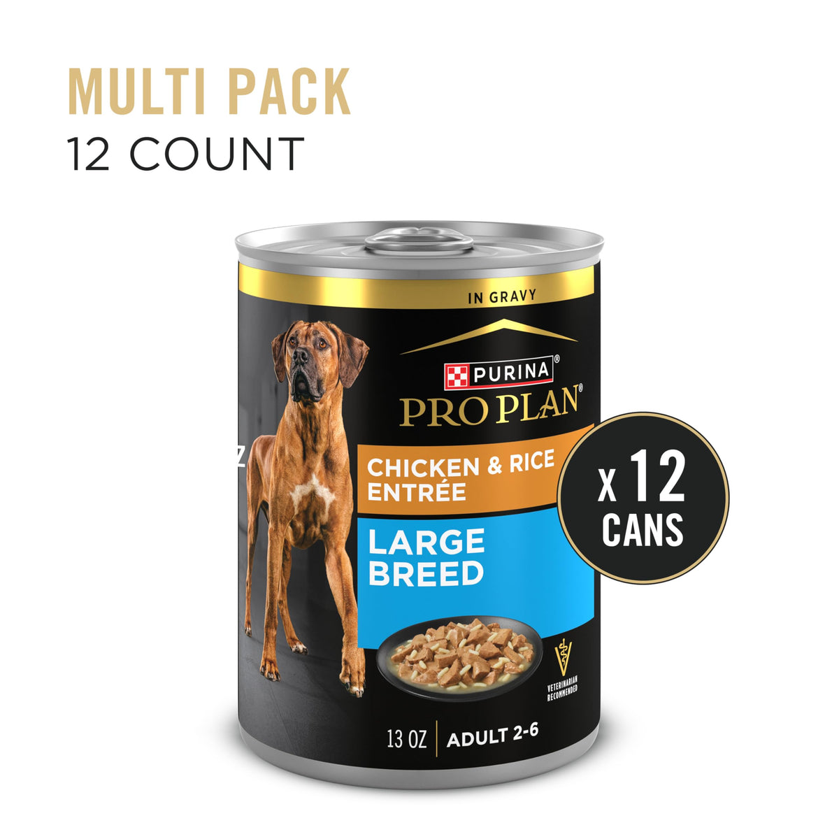 Chicken Gravy Wet Dog Food 13 oz T835