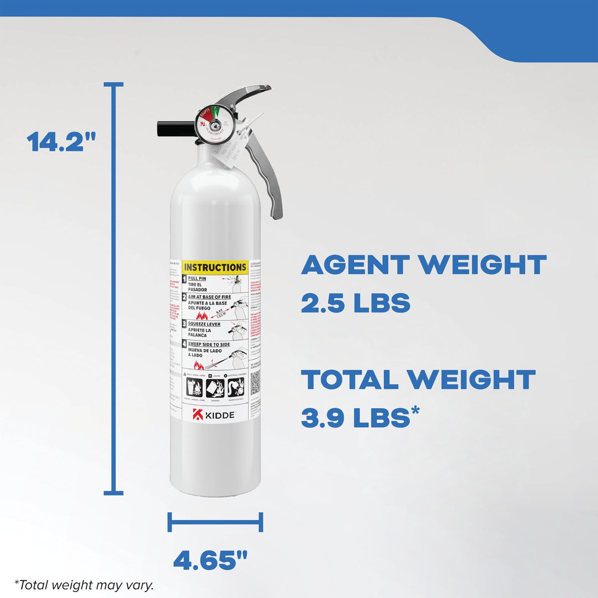 Fire Extinguisher 1-A:10-B:C 1 Pack P69305