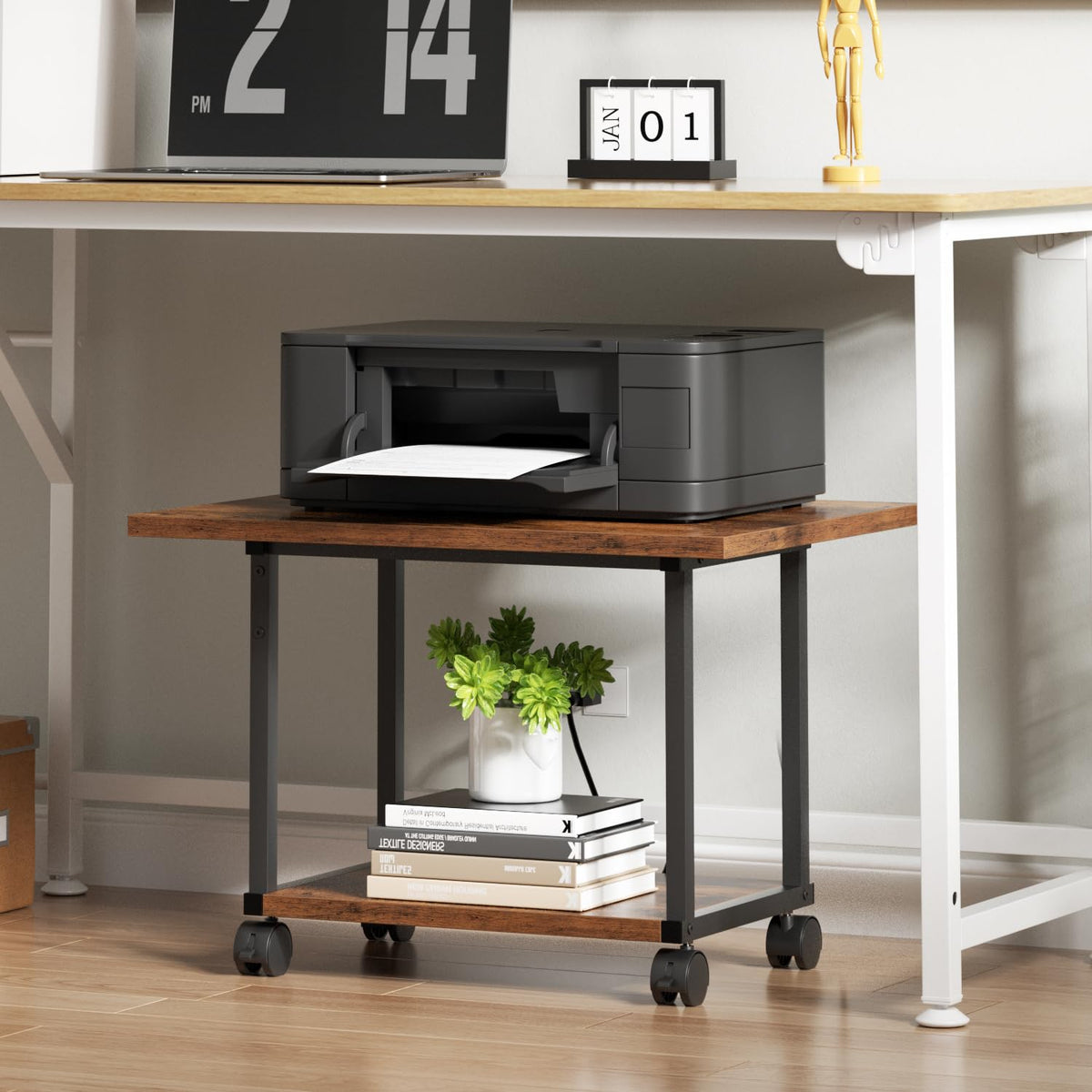 2-Tier Under Desk Printer Stand G582242
