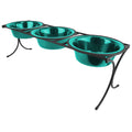 12 Cup Raised Feeder with Stainless Steel Bowls F326067