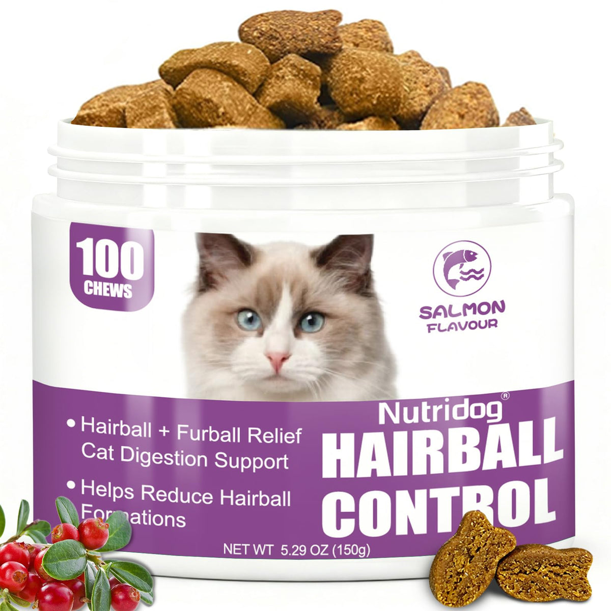 Hairball Remedy Chews with Omega 3&6 Q29623