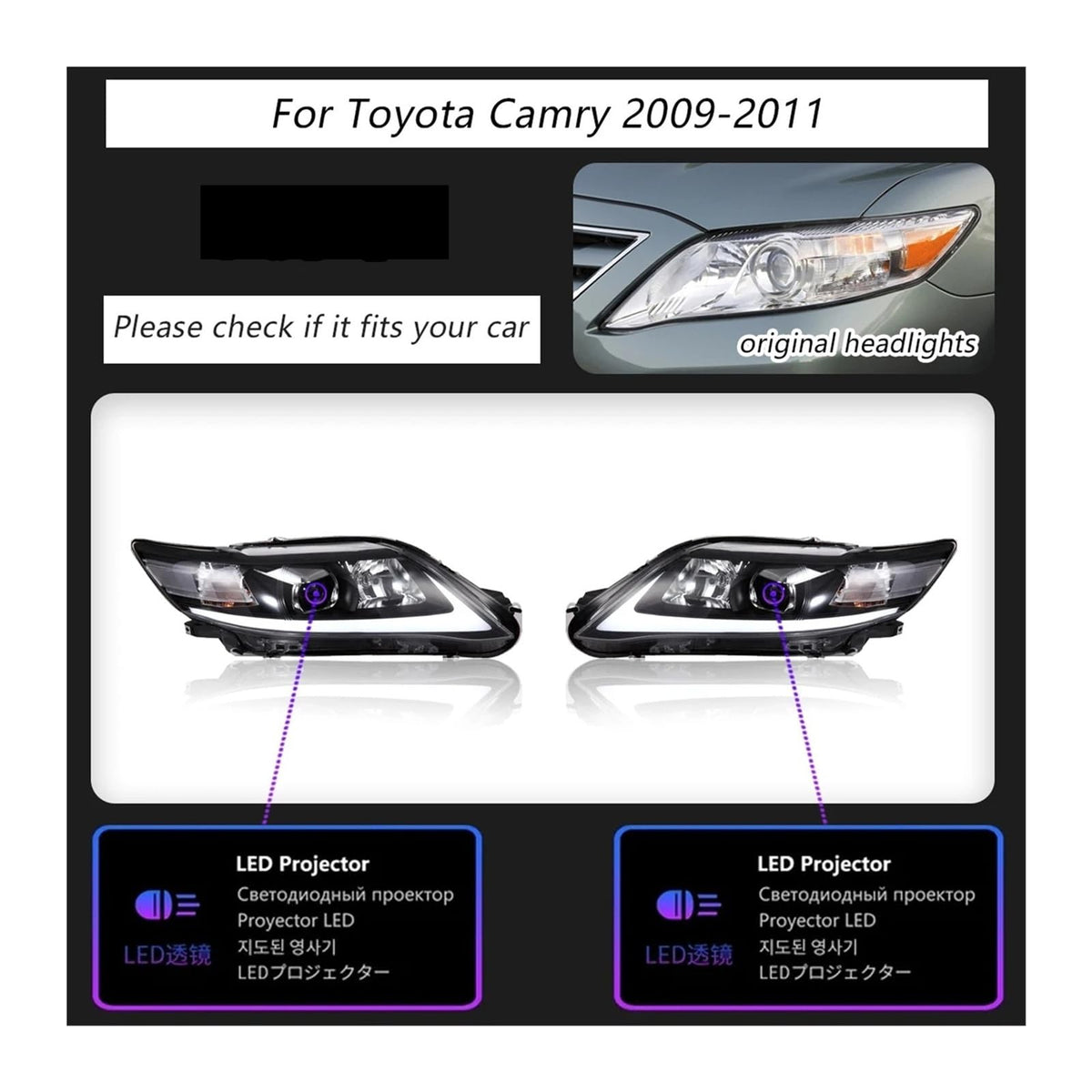 LED Headlight L9481