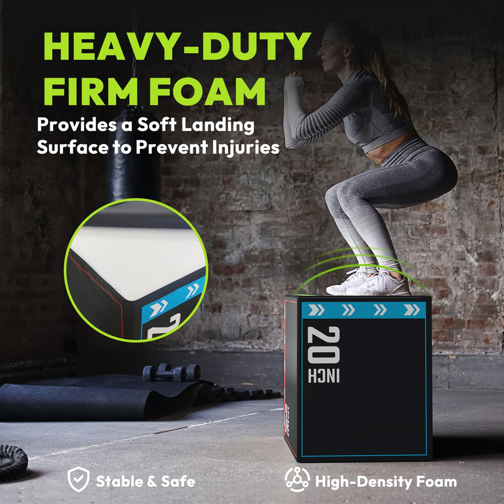 3-in-1 Plyometric Box P52310