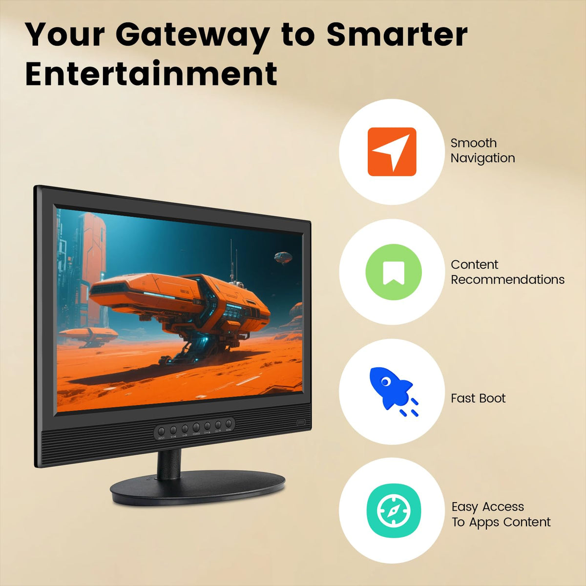 20 Inch Full HD 1080p LED Flat Screen TV H45642