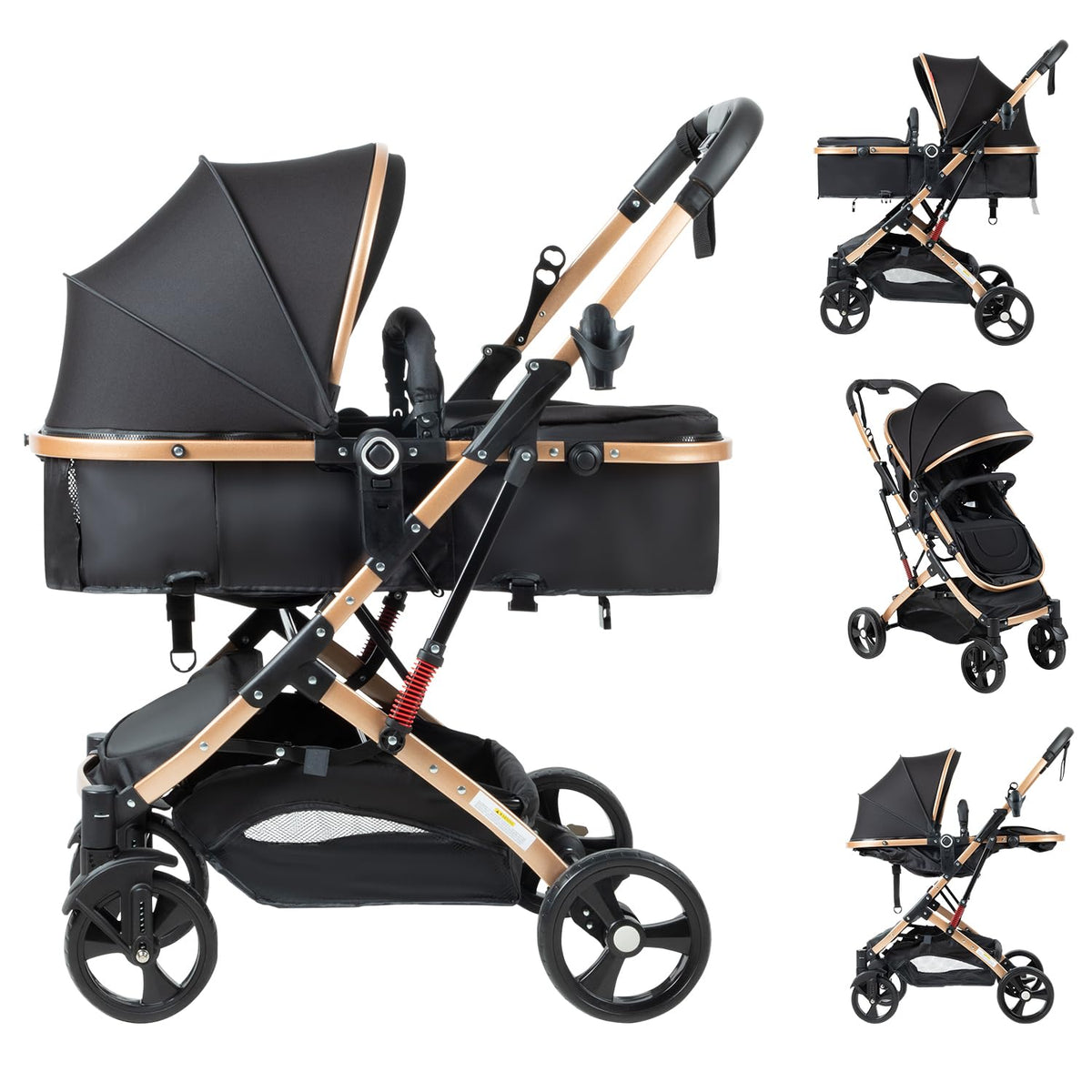 Foldable 2 in 1 Baby Stroller N80085