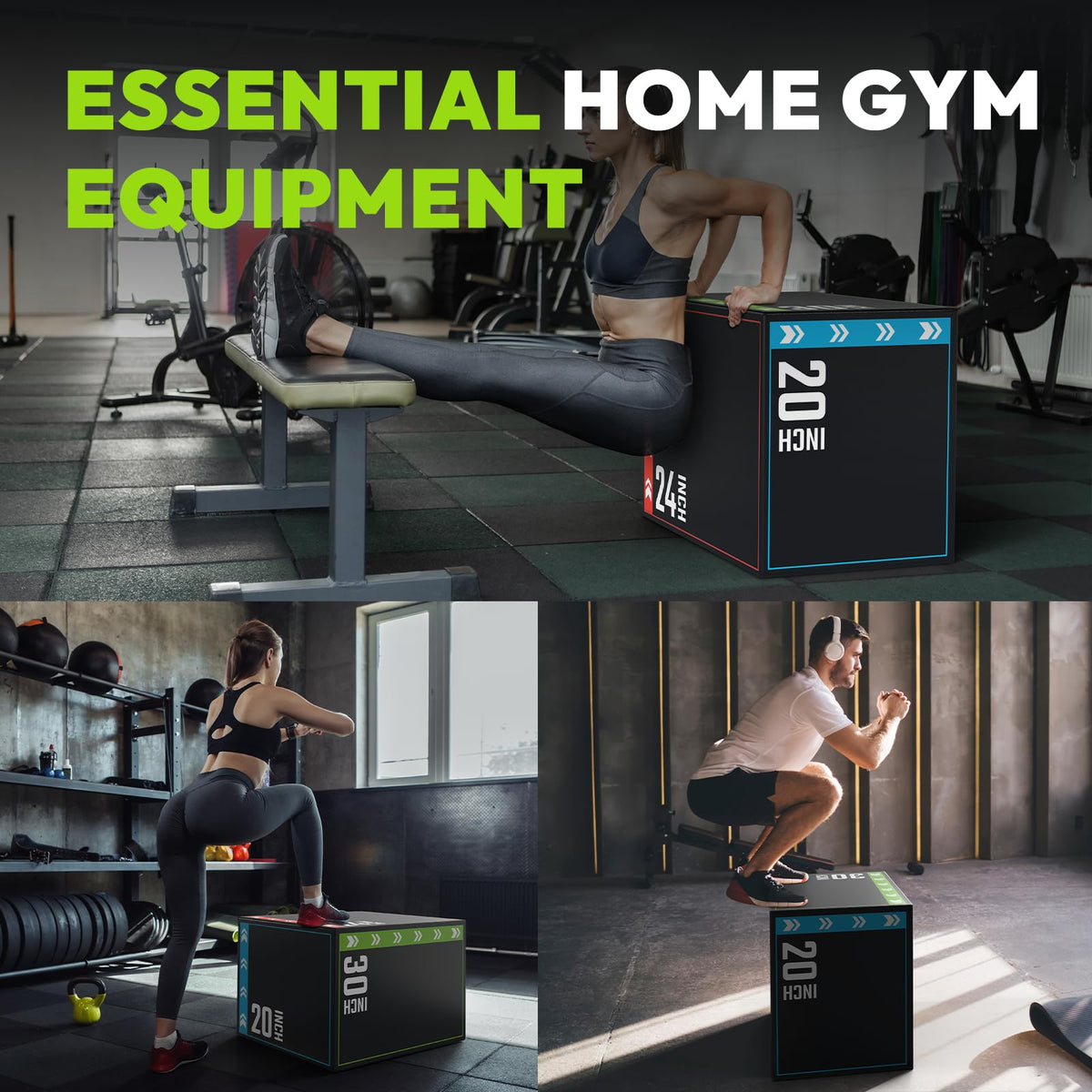 3-in-1 Plyometric Box P52310