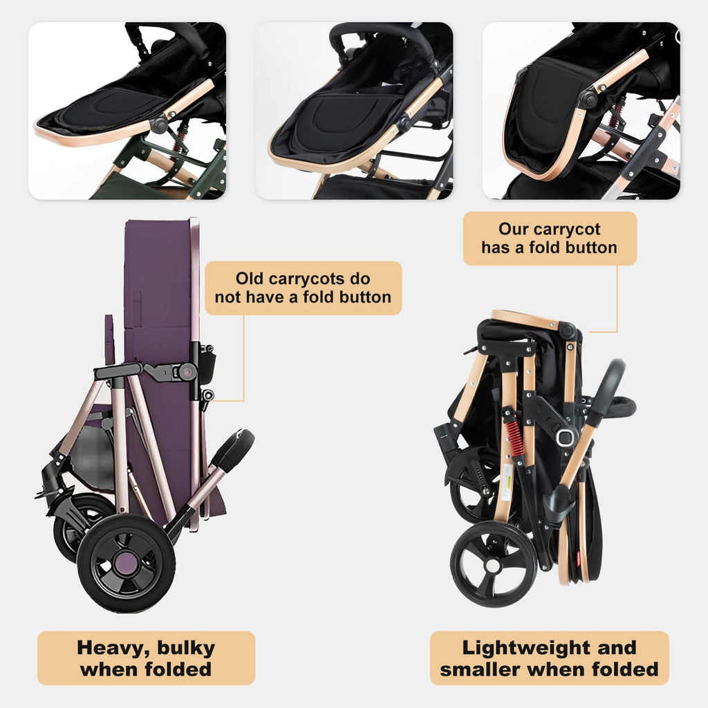 Foldable 2 in 1 Baby Stroller N80085