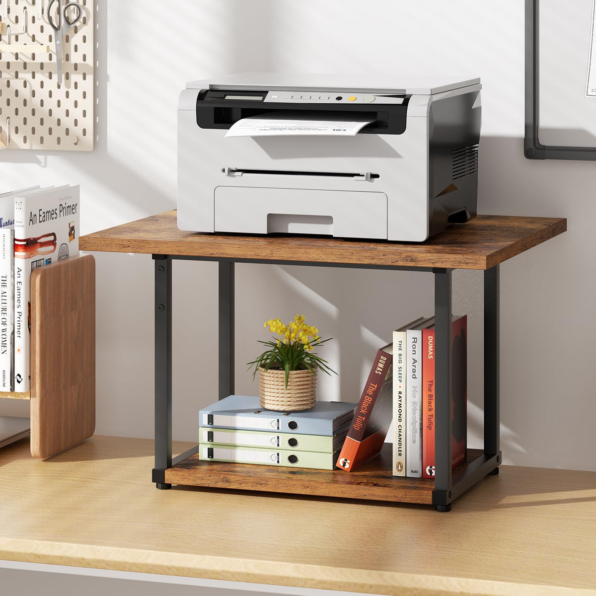 2-Tier Under Desk Printer Stand G582242