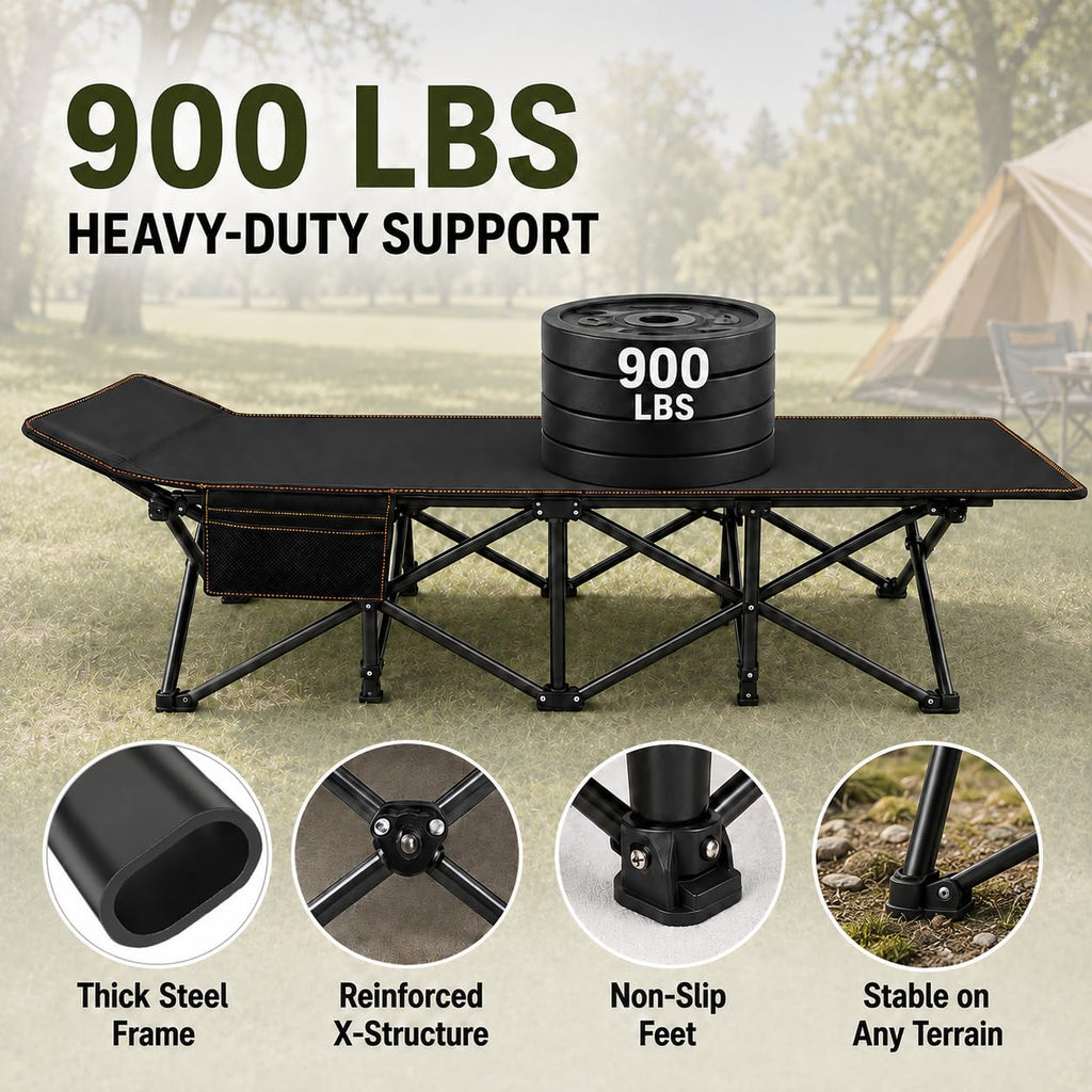 32'' XXL Oversized Camping Cot Y38323