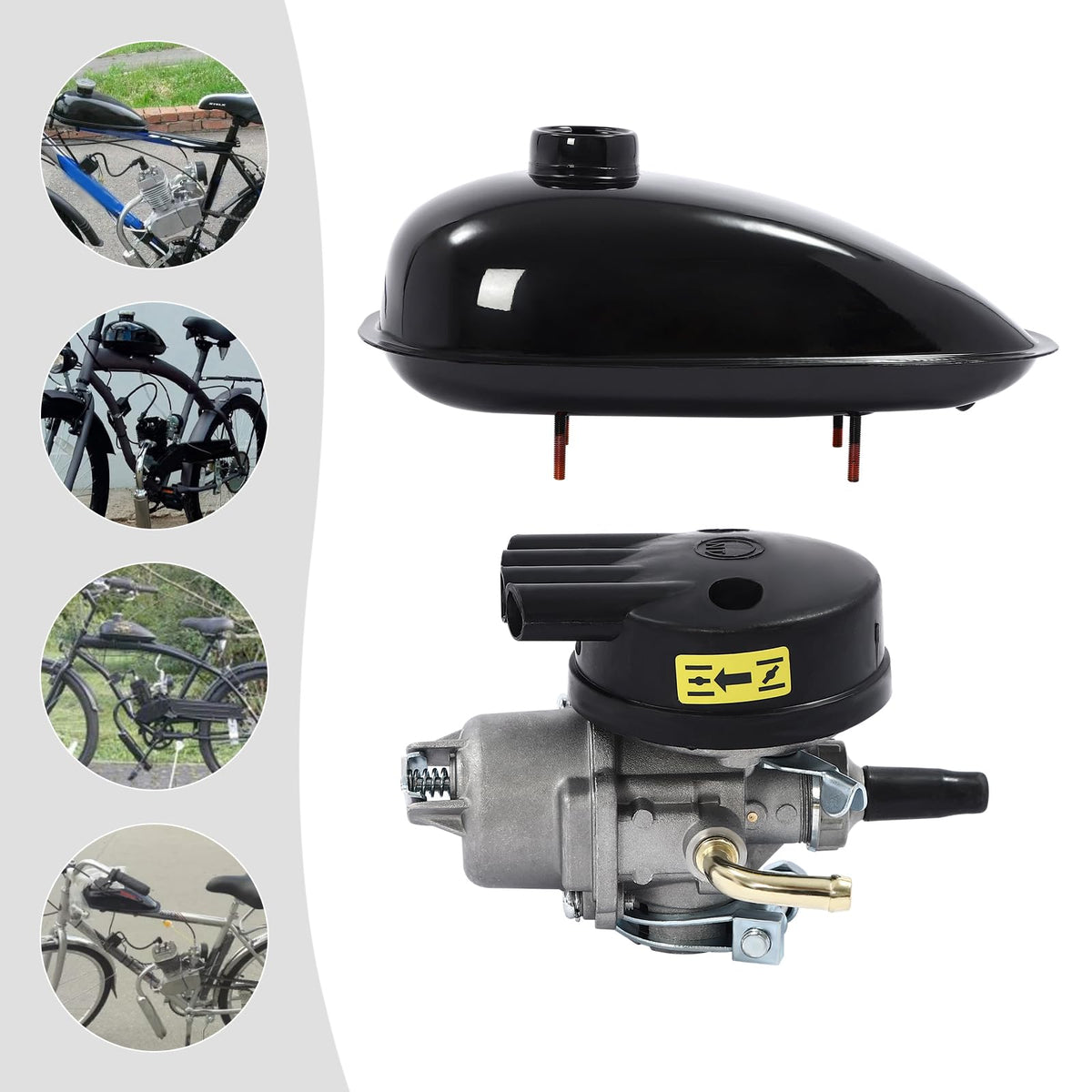 80cc 2 Stroke Single-Cylinder Bicycle Motor Kit L4008