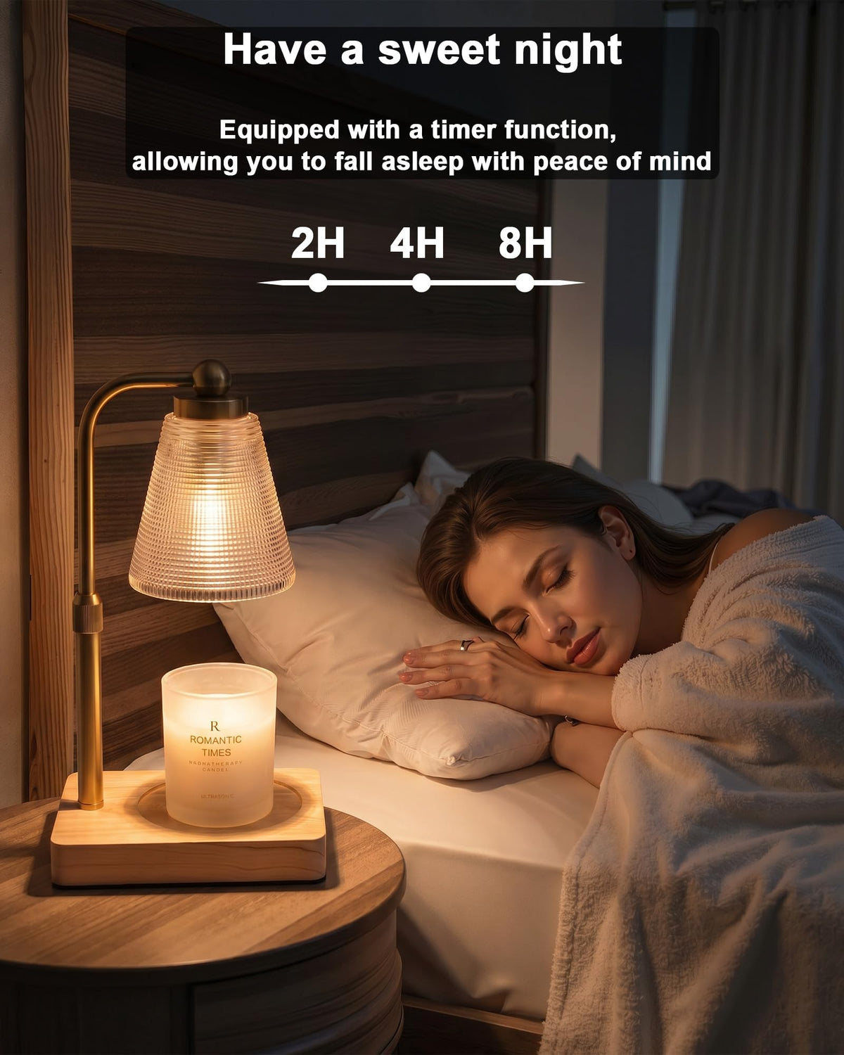 Candle Warmer Lamp with Timer Z346