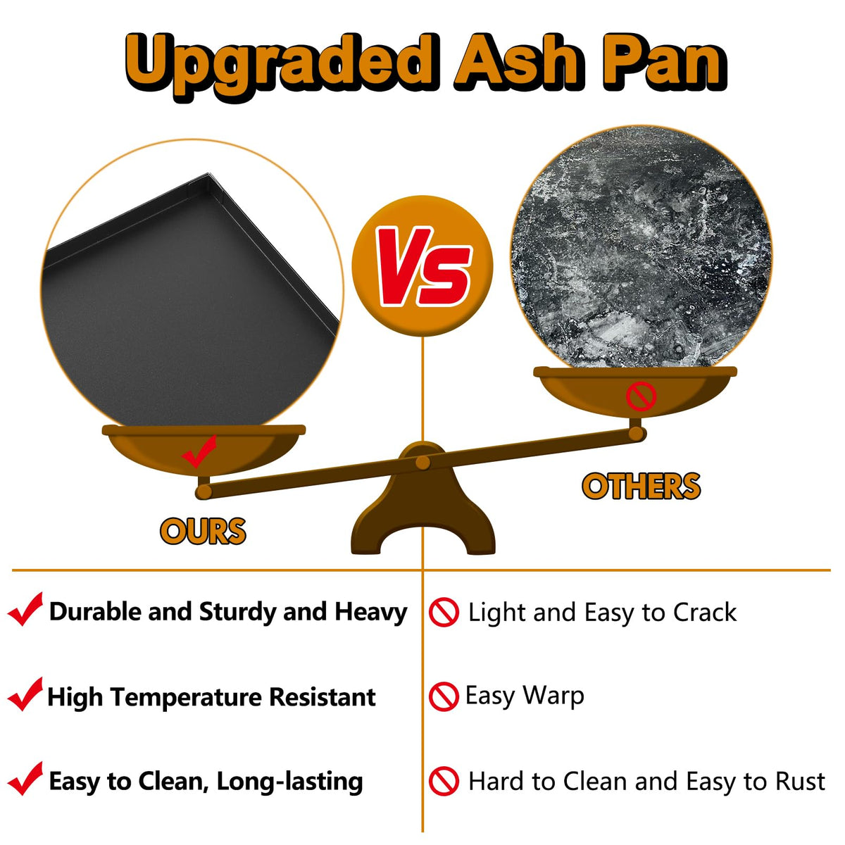 Ash Pan Grill Replacement Parts Charcoal Tray Gas Grill Ash Tray Accessories G455648