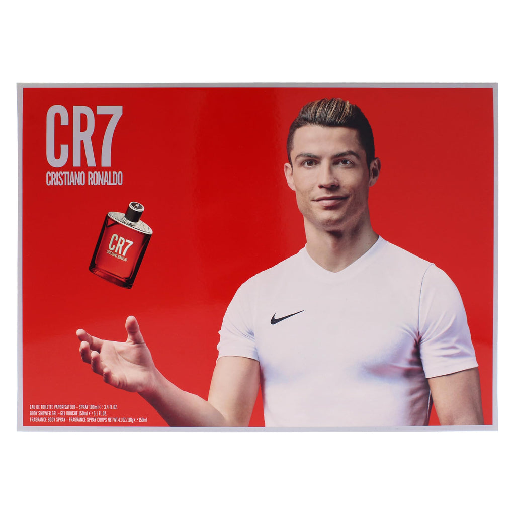 3 Pc Men EDT Spray Body Spray Shower Gel Gift Set K2556