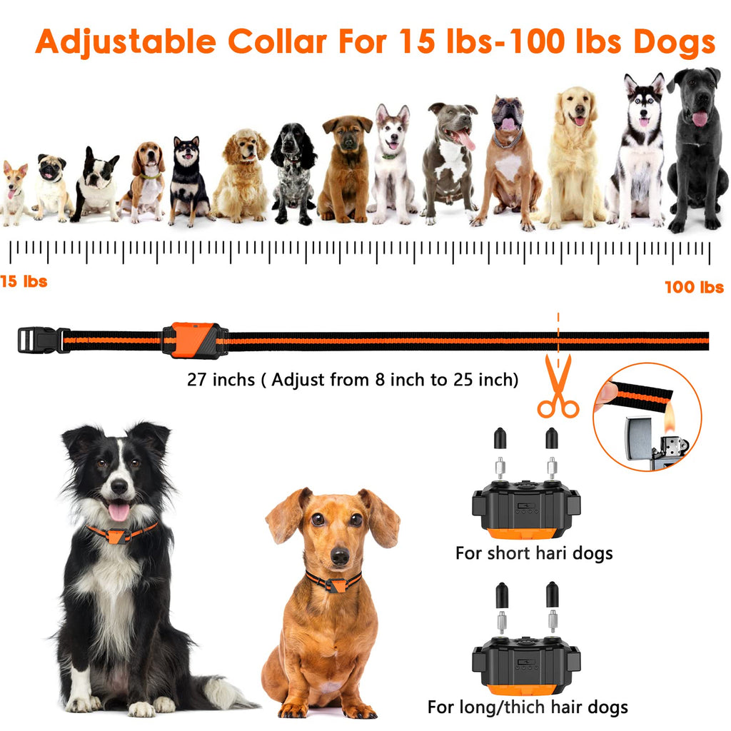 Dog Training Collar with Remote, 3 Modes Y164