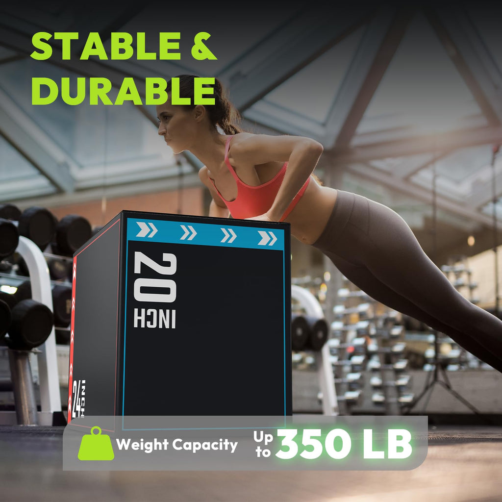 3-in-1 Plyometric Box P52310