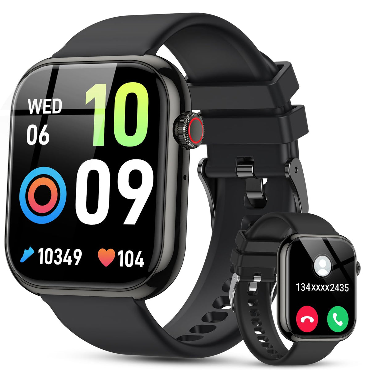 1.85" HD Touchscreen IP68 Waterproof Smart Watch R18169