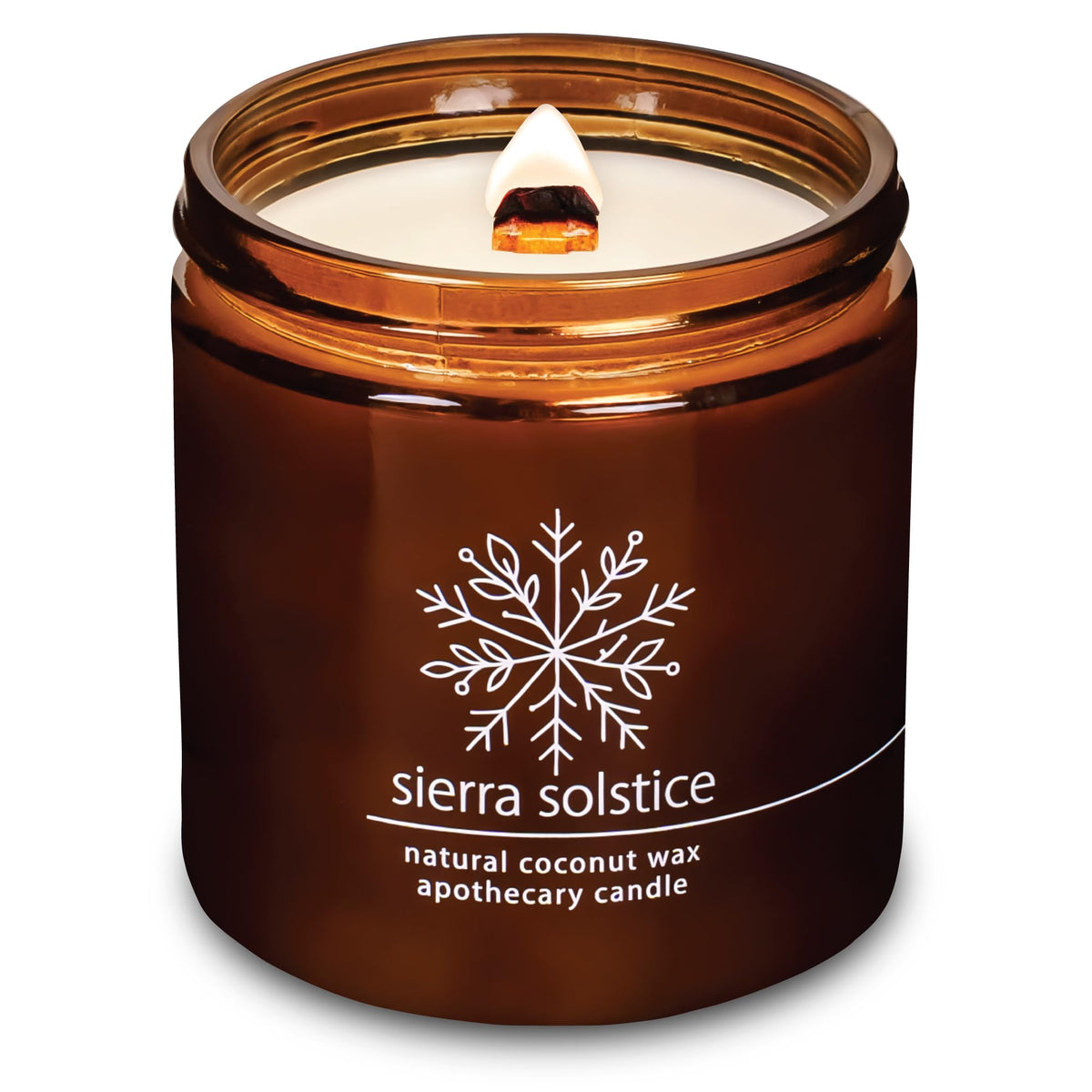 16 oz Crackling Wood Wick Candle O495456