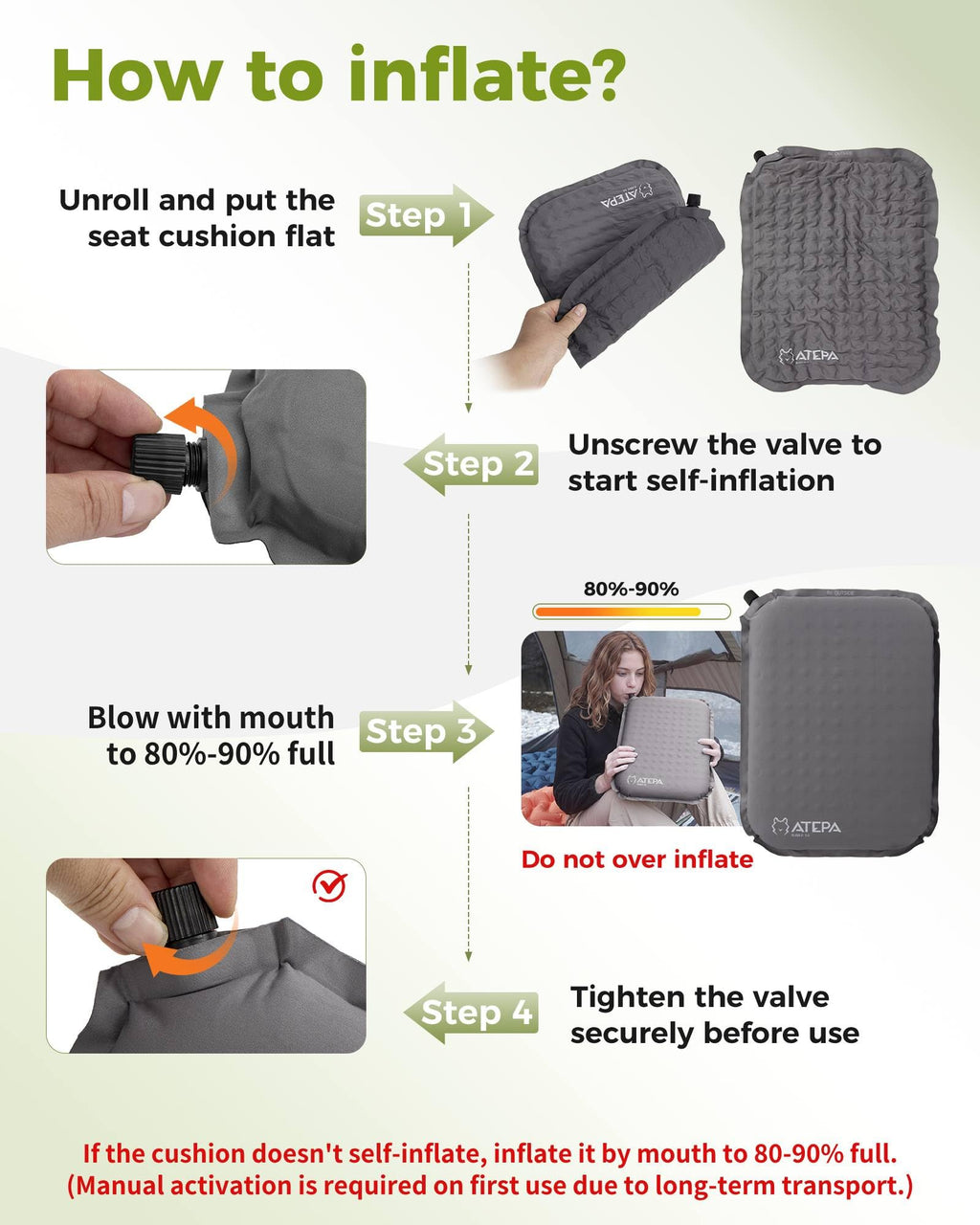 Inflatable Seat Cushion R294